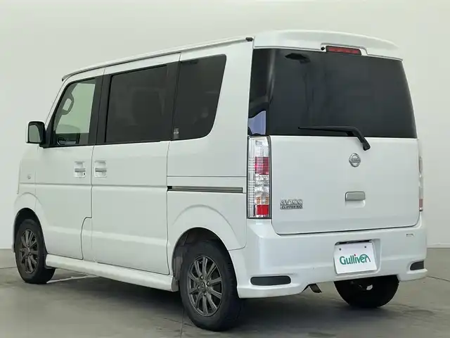 日産 ＮＶ１００クリッパー リオ E 富山県 2015(平27)年 8.3万km スノーパールホワイト ポータブルナビ/ワンセグTV/AM/FM/CD/USB/AUXプレイヤー/純正AW付きサマータイヤ積込（2mm）/片側パワースライドドア/D席シートヒーター/社外13インチAW/リモコンキー/スペアキー有/オートエアコン/社外フロアマット