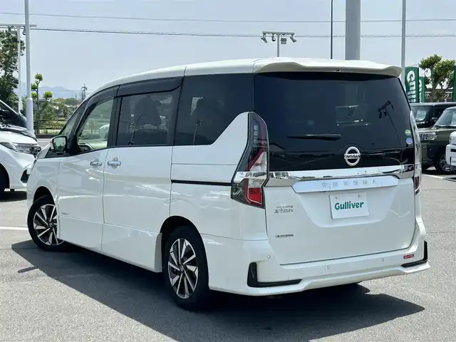 日産 セレナ ハイウェイスター 奈良県 2020(令2)年 3.1万km ブリリアントホワイトパール 純正ナビ　/フルセグＴＶ　/ビルドインＥＴＣ　/Ｂｌｕｅｔｏｏｔｈ　/後席用モニター/両側パワスラ　/ドライブレコーダー　/アラウンドビューモニター　/電動パーキングブレーキ　/オートマチックブレーキホールド　/プロパイロット/純正アルミホイール/コーナーセンサー前後/LEDヘッドライト/オートライト/衝突被害軽減システム