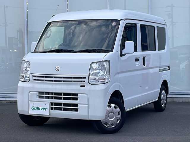 スズキ エブリイ PC 神奈川県 2017(平29)年 10.4万km スペリアホワイト 社外オーディオ/CD/Bluetooth/USB/FM/AM/【DEH-5500】/両側スライドドア/ハイルーフ/AC/PS/PW/ラバーマット/ETC/リモコンキー