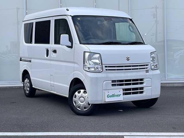スズキ エブリイ PC 神奈川県 2017(平29)年 10.4万km スペリアホワイト 社外オーディオ/CD/Bluetooth/USB/FM/AM/【DEH-5500】/両側スライドドア/ハイルーフ/AC/PS/PW/ラバーマット/ETC/リモコンキー