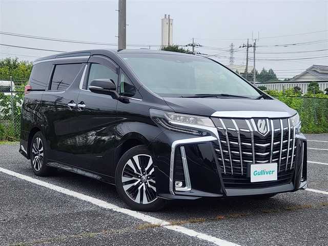 トヨタ アルファード S Cパッケージ 宮城県 2020(令2)年 7万km ブラック 〇純正ナビ/〇フルセグTV/〇パノラミックビューモニター/〇ビルトインETC2.0/〇フリップダウンモニター/〇パワースライドドア（両側）/〇パワーバックドア/〇ツインムーンルーフ/〇JBLサウンドシステム/〇セーフティセンス/〇インテリジェントクリアランスソナー/〇LEDヘッドランプ/〇オートライト/〇純正18インチアルミ/〇シートヒーター/パワーシート/〇2列目エグゼクティブパワーシート/〇パワーオットマン/〇木目調/革巻きステアリングホイール/〇ステアリングヒーター/〇置くだけ充電/〇スマートエントリー/〇左右独立温度調整式エアコン/〇禁煙車