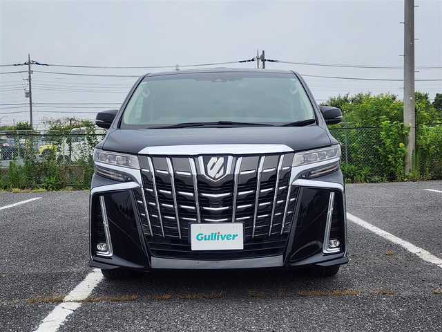 トヨタ アルファード S Cパッケージ 宮城県 2020(令2)年 7万km ブラック 〇純正ナビ/〇フルセグTV/〇パノラミックビューモニター/〇ビルトインETC2.0/〇フリップダウンモニター/〇パワースライドドア（両側）/〇パワーバックドア/〇ツインムーンルーフ/〇JBLサウンドシステム/〇セーフティセンス/〇インテリジェントクリアランスソナー/〇LEDヘッドランプ/〇オートライト/〇純正18インチアルミ/〇シートヒーター/パワーシート/〇2列目エグゼクティブパワーシート/〇パワーオットマン/〇木目調/革巻きステアリングホイール/〇ステアリングヒーター/〇置くだけ充電/〇スマートエントリー/〇左右独立温度調整式エアコン/〇禁煙車