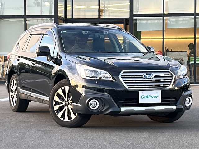 スバル アウトバック リミテッド 青森県 2017(平29)年 9.3万km クリスタルブラックシリカ ・4WD/・純正メーカーOPナビ/・Bluetooth/・フルセグ/・衝突軽減ブレーキ/・レーダークルーズコントロール/・レーンキープアシスト/・パドルシフト/・コーナーセンサー/・ダウンヒルアシストコントロール/・オートライト/・ハーフレザーシート/・シートヒーター/・前席パワーシート/・純正18AW/・純正LEDヘッドライト/・スペアキー