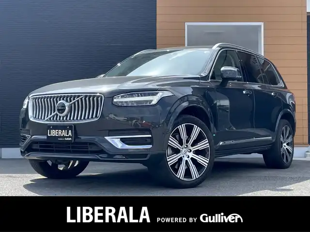 ボルボ ＸＣ９０ リチャージPHV T8AWD インスクリプション 栃木県 2021(令3)年 6.1万km サヴィルグレーメタリック Bowers&Wilkinsサウンド/サンルーフ/ベージュレザーシート /パワーシート /シートヒーター /ベンチレーター/ステアリングヒーター/ACC/レーンキープアシスト/ブラインドスポット /クリアランスソナー /リヤトラフィックアラート /ドライブレコーダー/HUD/パワーテールゲート/ナビ/フルセグTV/全方位カメラ/＊充電ケーブル車載