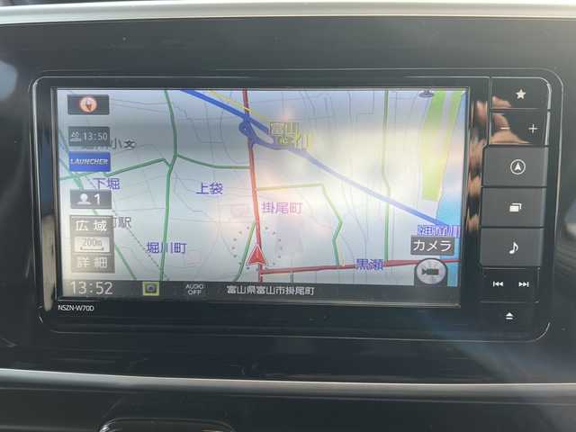 ダイハツ ムーヴ キャンバス 富山県 2020(令2)年 5.4万km グレーマイカM ワンオーナー/両側パワスラ/全周囲カメラ/スマートキー×２/純正メモリーナビ(NSZN-W70D)/DVD/MSV/BT/フルセグTV/ETC/シートヒーター/純正ナビ連動ドラレコ/プッシュスタート/クリアランスソナー/LEDヘッドライト/フォグ/衝突安全ブレーキ/レーンキープ/オートハイビーム/オートリトラミラー/電動格納ミラー/皮巻きステアリング/ステアリングスイッチ/純正14インチAW/純正フロアマット/ISOFIX対応/保証書・取説・ナビ取説