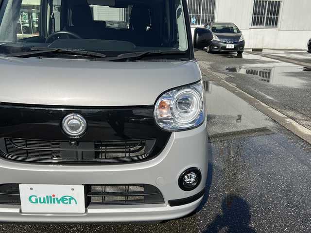 ダイハツ ムーヴ キャンバス 富山県 2020(令2)年 5.4万km グレーマイカM ワンオーナー/両側パワスラ/全周囲カメラ/スマートキー×２/純正メモリーナビ(NSZN-W70D)/DVD/MSV/BT/フルセグTV/ETC/シートヒーター/純正ナビ連動ドラレコ/プッシュスタート/クリアランスソナー/LEDヘッドライト/フォグ/衝突安全ブレーキ/レーンキープ/オートハイビーム/オートリトラミラー/電動格納ミラー/皮巻きステアリング/ステアリングスイッチ/純正14インチAW/純正フロアマット/ISOFIX対応/保証書・取説・ナビ取説