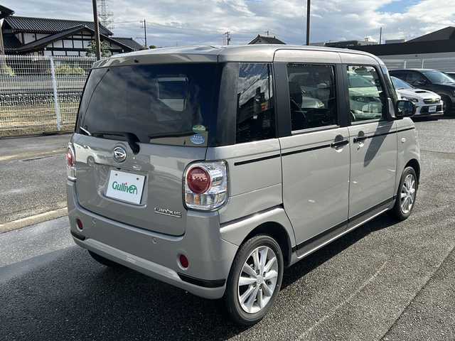 ダイハツ ムーヴ キャンバス 富山県 2020(令2)年 5.4万km グレーマイカM ワンオーナー/両側パワスラ/全周囲カメラ/スマートキー×２/純正メモリーナビ(NSZN-W70D)/DVD/MSV/BT/フルセグTV/ETC/シートヒーター/純正ナビ連動ドラレコ/プッシュスタート/クリアランスソナー/LEDヘッドライト/フォグ/衝突安全ブレーキ/レーンキープ/オートハイビーム/オートリトラミラー/電動格納ミラー/皮巻きステアリング/ステアリングスイッチ/純正14インチAW/純正フロアマット/ISOFIX対応/保証書・取説・ナビ取説