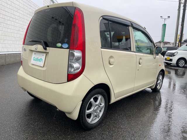 ホンダ ライフ C ファインスペシャル 山形県 2008(平20)年 7.3万km バニラクレム 社外ポータブルナビ/・TV/SD/純正オーディオ/・AM/FM/CD/ハロゲンヘッドライト/電動格納ミラー/AC/ダブルエアバック/純正フロアマット/純正ドアバイザー/夏タイヤ積み込み/保証書/取扱説明書