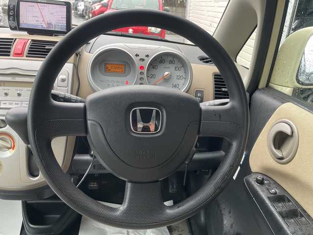 ホンダ ライフ C ファインスペシャル 山形県 2008(平20)年 7.3万km バニラクレム 社外ポータブルナビ/・TV/SD/純正オーディオ/・AM/FM/CD/ハロゲンヘッドライト/電動格納ミラー/AC/ダブルエアバック/純正フロアマット/純正ドアバイザー/夏タイヤ積み込み/保証書/取扱説明書
