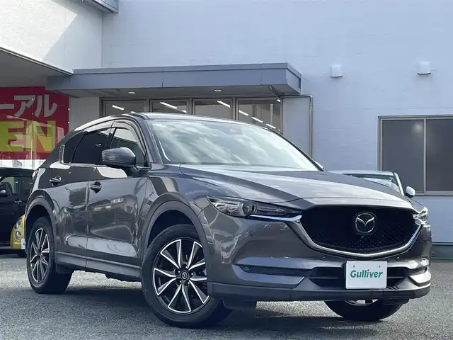 マツダ ＣＸ－５ XD Lパッケージ 熊本県 2019(令1)年 2.7万km マシーングレープレミアムM 純正ナビ/【フルセグTV/Bluetooth/CD/DVD】/全周囲カメラ/レーダークルーズコントロール/衝突軽減システム/レーンキープ/標識認識システム/ブラインドスポットモニター/レザーシート/前席パワーシート/前席シートヒータ/純正19インチAW/コーナーセンサー/ウインカーミラー/オートLEDライト/ドライブレコーダー