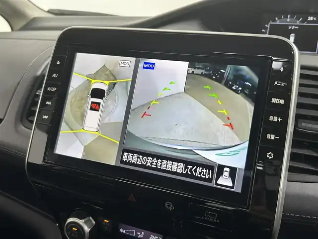 日産 セレナ ハイウェイスター V 大阪府 2020(令2)年 2.7万km ダークメタルグレー ProPILOT 純正10incナビ(フルセグ/DVD再生/Bluetooth) 360カメラ ETC 後席モニター 両側パワースライドドア 衝突軽減 クルコン BSM シートヒーター ドラレコ