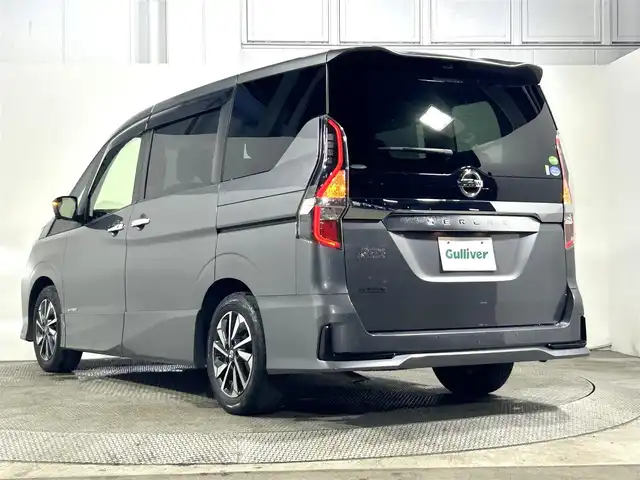 日産 セレナ ハイウェイスター V 大阪府 2020(令2)年 2.7万km ダークメタルグレー ProPILOT 純正10incナビ(フルセグ/DVD再生/Bluetooth) 360カメラ ETC 後席モニター 両側パワースライドドア 衝突軽減 クルコン BSM シートヒーター ドラレコ
