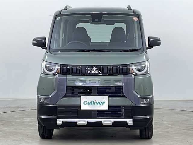 三菱 デリカミニ T プレミアム 道央・札幌 2025(令7)年 0.1万km未満 アメジストブラック ・4WD/・寒冷地仕様/・純正ディスプレイオーディオ&BT&AppleCarPlay&AndroidAuto/・運転支援システム/・衝突被害軽減システム/・前方衝突予測システム/・踏み間違え防止/・レーンキープアシスト/・ふらつき警報/・標識認識システム/・先行車発進通知/・パーキングセンサー/・全方位カメラ/・MYパイロット/・デジタルインナーミラー/・両側パワースライドドア/・片側ハンズフリースライドドア/・ハンドルヒーター/・パドルシフト/・革巻きステアリング/・ステアリングスイッチ/・ハーフレザーシート/・シートヒーター/・ミラーヒーター/・オートマチックハイビーム/・オートライト/・LEDヘッドライト/・LEDフォグ/・ヘッドライトレベライザー/・ダウンヒルアシストコントロール/・横滑り防止/・スマートキー/・スペアキー/・アイドリングストップ/・プッシュスタート