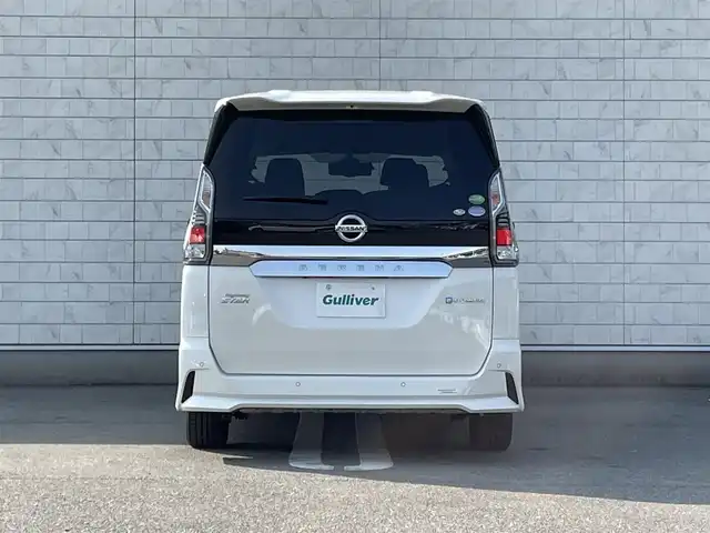 日産 セレナ e－パワー ハイウェイスター 福岡県 2018(平30)年 4.3万km ブリリアントホワイトパール 純正9型ナビ（フルセグ/SD/DVD/BT)アラウンドビューモニタープロパイロットエマージェンシーブレーキコーナーセンサー両側電動パワスラドラレコETCデジタルインナーミラシートヒーターステアリングヒーターオートホールドパーキングアシストLEDヘッドライト純正フロアマット純正アルミホイールスマートキープッシュスタート