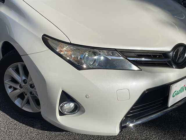トヨタ オーリス 150X Sパッケージ 大阪府 2012(平24)年 6.7万km ホワイトパールクリスタルシャイン サンルーフ/純正SDナビ/-Bluetooth/フルセグTV/CD/DVD/FM/AM/ドラレコ/ビルトインETC/コーナーセンサー/プッシュスタート/スマートキー/-スペアキー×１/保証書/取扱説明書