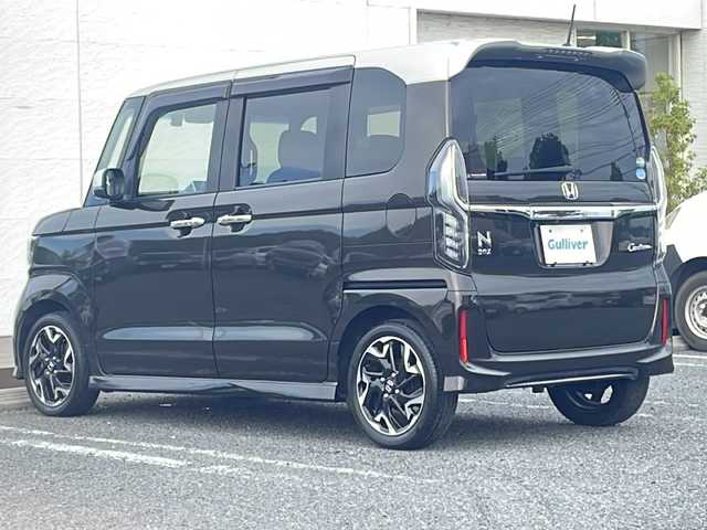ホンダ Ｎ ＢＯＸ カスタム G L ターボ ホンダセンシング 千葉県 2018(平30)年 1.8万km プレミアムグラマラスブロンズP ナビ　ＶＸＭ－１８４ＶＦｉ　バックカメラ　ＴＶ　ＣＤ　ＤＶＤ　Ｂｔ　ＵＳＢ　ＥＴＣ　追従型クルコン　衝突軽減ブレーキ　コーナーセンサー　純正１５インチＡＷ　両側パワースライド　ＬＥＤライト