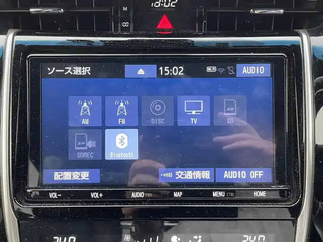 トヨタ ハリアー プレミアム 福島県 2019(平31)年 16万km ホワイトパールクリスタルシャイン 純正ナビ/フルセグテレビ/バックカメラ/ドライブレコーダー/レーンアシスト /ハーフレザーシート /パワーバックドア/クルーズコントロール/純正18インチAW/ビルトインETC/ワンオーナー/社外AW付きスタッドレス積込