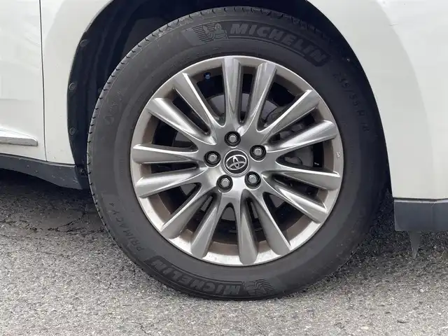 トヨタ ハリアー プレミアム 福島県 2019(平31)年 16万km ホワイトパールクリスタルシャイン 純正ナビ/フルセグテレビ/バックカメラ/ドライブレコーダー/レーンアシスト /ハーフレザーシート /パワーバックドア/クルーズコントロール/純正18インチAW/ビルトインETC/ワンオーナー/社外AW付きスタッドレス積込