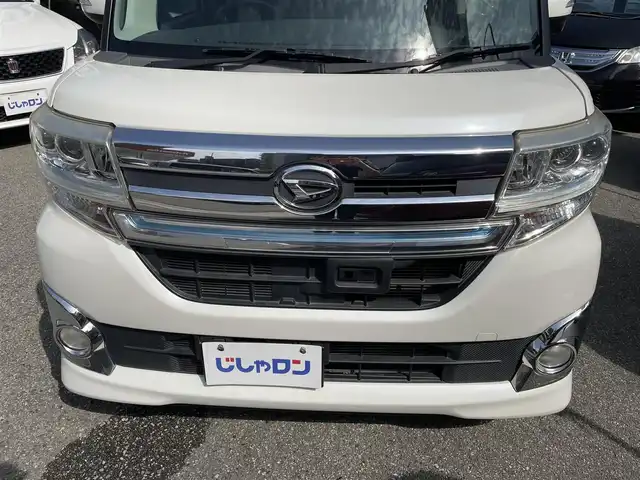 ダイハツ タント カスタム RS SA 兵庫県 2014(平26)年 6万km パールホワイトⅢ (株)IDOMが運営する【じしゃロン西宮店】の自社ローン専用車両になります。こちらは現金またはオートローンご利用時の価格です。自社ローンご希望の方は別途その旨お申付け下さい/＊ETC/＊フルセグ/＊パワステ/＊パワーウィンドウ/＊両側パワスラ/＊横滑り防止装置/＊衝突被害軽減システム/＊オートライト