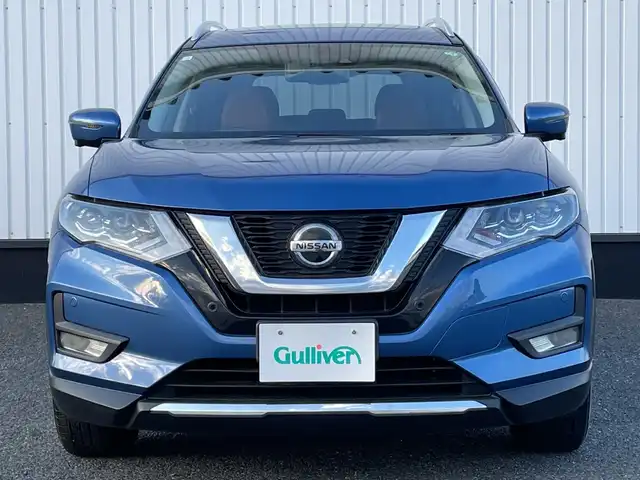 日産 エクストレイル ハイブリッド 20Xi レザーエディション 千葉県 2020(令2)年 3.1万km シャイニングブルー 純正９インチナビ/サンルーフ/レザーシート/プロパイロット/バックカメラ/衝突被害軽減システム/車線逸脱警報/クルーズコントロール/横滑り防止装置/ETC/ドライブレコーダー/アイドリングストップ/LEDヘッドライト/フォグランプ/オートライト/ウィンカーミラー/電動格納ミラー/純正１７インチAW/シートヒーター/シートリフター/ステアリングヒーター/プッシュスタート/スマートキー/フロアマット/ドアバイザー/地図SD無し←欠品のため動作未確認
