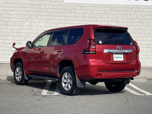 トヨタ ランドクルーザー プラド TX 山形県 2018(平30)年 3.1万km レッドマイカメタリック ワンオーナー/Toyota Safety Sense		/・プリクラッシュセーフティ		/・レーンディパーチャーアラート（LDA）		/・レーダークルーズコントロール							/・オートマチックハイビーム	/・横滑り抑制機能		/純正ナビ（CD/DVD/Bluetooth）/フルセグテレビ/バックカメラ/ビルトインETC/純正ドライブレコーダー/コーナーセンサー/ヘッドランプクリーナー/プッシュスタート/スマートキー/フォグランプ/LEDヘッドライト/ドアバイザー