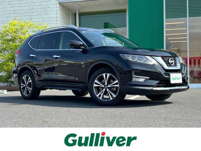 日産 エクストレイル 20X 岡山県 2017(平29)年 6.9万km ダイヤモンドブラック 4WD/純正メーカーナビ/フルセグTV/Bluetooth/CD/DVD/アラウンドビューモニター/インテリジェントルームミラー/ETC/プロパイロット/電動リアゲート/ステアリングリモコン/追従クルーズコントロール/LEDヘッドライト/ABS/レーンアシスト/横滑り防止装置/コーナーセンサー/オートライト/衝撃被害軽減システム/スペアキー