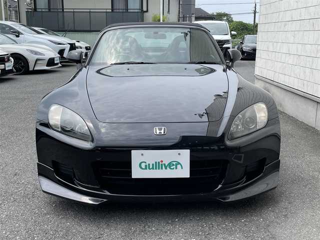 ホンダ Ｓ２０００ 埼玉県 2001(平13)年 3.5万km ベルリナブラック 外部検査済み/FUJITSUBOマフラー/BILSTEIN車高調/GReddyタワーバー/OPフロントエアロ/OPモデューロ17インチアルミ/OP黒革シート/OPトランクスポイラー/OPウインドウディフレクター/HIDヘッドライト/VGS/電動フルオープン/レーシングステアリング/キーレス/スペアキー/点検記録簿/（H14/H17/H18/H20/H22/H24/H25/H26/H28/H30/R2）/新車保証書/取扱説明書