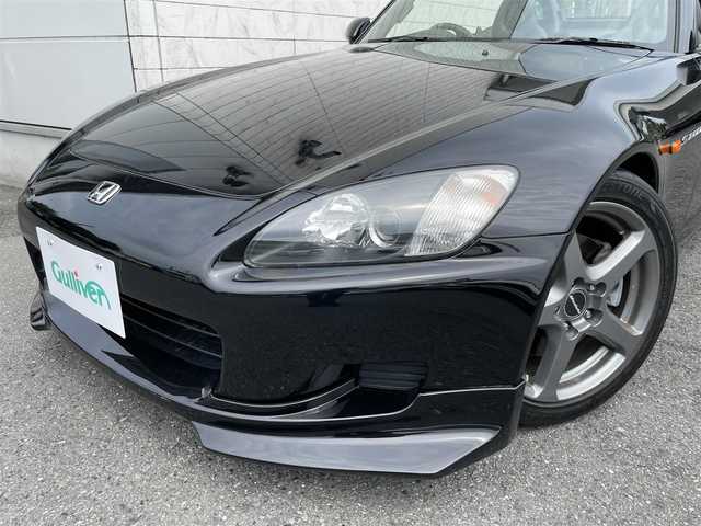 ホンダ Ｓ２０００ 埼玉県 2001(平13)年 3.5万km ベルリナブラック 外部検査済み/FUJITSUBOマフラー/BILSTEIN車高調/GReddyタワーバー/OPフロントエアロ/OPモデューロ17インチアルミ/OP黒革シート/OPトランクスポイラー/OPウインドウディフレクター/HIDヘッドライト/VGS/電動フルオープン/レーシングステアリング/キーレス/スペアキー/点検記録簿/（H14/H17/H18/H20/H22/H24/H25/H26/H28/H30/R2）/新車保証書/取扱説明書