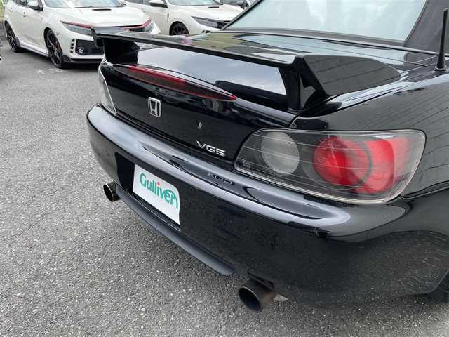 ホンダ Ｓ２０００ 埼玉県 2001(平13)年 3.5万km ベルリナブラック 外部検査済み/FUJITSUBOマフラー/BILSTEIN車高調/GReddyタワーバー/OPフロントエアロ/OPモデューロ17インチアルミ/OP黒革シート/OPトランクスポイラー/OPウインドウディフレクター/HIDヘッドライト/VGS/電動フルオープン/レーシングステアリング/キーレス/スペアキー/点検記録簿/（H14/H17/H18/H20/H22/H24/H25/H26/H28/H30/R2）/新車保証書/取扱説明書