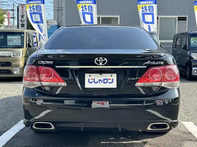 トヨタ クラウン アスリート スペシャルパッケージ 京都府 2012(平24)年 8.8万km ブラック (株)IDOMが運営する【じしゃロン伏見店】の自社ローン専用車両になりますこちらは現金またはオートローンご利用時の価格です。自社ローンご希望の方は別途その旨お申付け下さい/スマートキー/プッシュスタート/バックカメラ/ＥＴＣ/クルーズコントロール/ステアリングリモコン/電動格納ドアミラー/パワーウインドウ/防眩ミラー/オートライト/エアロ/オートライト/取扱説明書