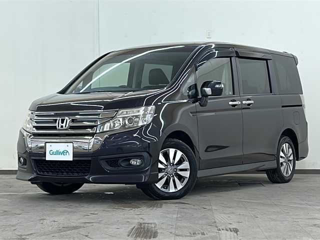 ホンダ ステップワゴン スパーダ Z クールスピリット 道央・札幌 2013(平25)年 6.5万km プレミアムコスミックバイオレットパール /4WD//純正ナビ：VXM-135VFNi/（CD/DVD/SD/ラジオ/フルセグ）//両側パワースライドドア//寒冷地仕様//フロントワイパーデアイサー//クルーズコントロール//横滑り防止装置//オートライト//フォグライト//オートエアコン//ETC//電動格納ミラー//スペアキー1本