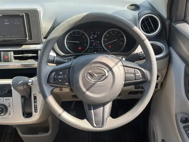ダイハツ キャスト スタイル X SAⅡ 愛媛県 2017(平29)年 3.4万km ディープブルークリスタルマイカ 登録時走行距離：33731Km/ディーラーＯＰ社外ＳＤナビ/AM/FM/BT/フルセグ/ETC/Bカメラ/前後ドラレコ/横滑り防止装置/衝突軽減システム/キセノンヘッドライト/オートライト/エンジンスタートボタン/スマートキー/スペアキー1本/純正フロアマット