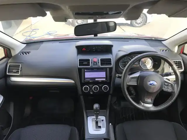 スバル インプレッサ スポーツ 2．0i アイサイト 富山県 2015(平27)年 13.8万km ヴェネチアンレッドパール 4WD/社外ナビ/フルセグTV/Bluetooth/バックカメラ/衝突被害軽減ブレーキ/レーンキープアシスト/レーダークルーズコントロール/パドルシフト/プッシュスタート/スマートキー/スペアキー１本/オートライト/ウインカーミラー/フォグランプ/ETC