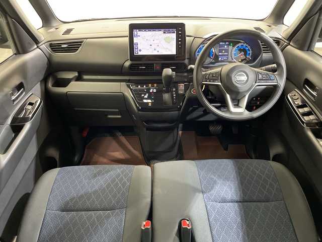 日産 ルークス HWS X プロパイロットED 愛媛県 2023(令5)年 2.2万km ブラック 純正9インチナビ/Bluetooth/フルセグ/プロパイロット/全周囲カメラ/衝突被害軽減ブレーキ/レーンキープアシスト/前後コーナーセンサー/両側電動スライドドア/純正ドライブレコーダー/LEDヘッドライト/フォグランプ/スペアキー/保証書/取扱説明書