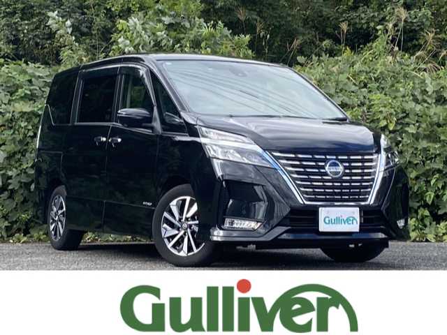 日産 セレナ ハイウェイスター V 大分県 2021(令3)年 6.2万km ダイヤモンドブラック プロパイロット/アラウンドビューモニター/アルパインメモリーナビ/フルセグ/Bluetooth/DVD/スマートルームミラー/両側パワースライドドア /ワンタッチスライドドア/純正LEDヘッドライト/オートライトコントロール/アダプティブクルーズコントロール/レーンキープアシスト/前後ドライブレコーダー/純正16インチアルミホイール/ETC/スマートキー/エンジンプッシュスタート/前後クリアランスソナー