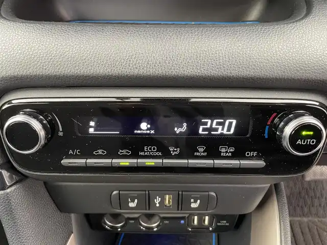 トヨタ ヤリス ハイブリッド Z 富山県 2023(令5)年 2.5万km ブラック 純正ディスプレイオーディオ（AM/FM/BT/USB/フルセグ）/全方位カメラ/ドライブレコーダー/ビルトインETC/D/N席シートヒーター/ハンドルヒーター/ブラインドスポットモニター/衝突被害軽減システム/レーダークルーズコントロール/レーンキープアシスト/コーナーセンサー/横滑り防止装置/アイドリングストップ/モデリスタアルミホイール/社外アルミホイール付冬タイヤ有/純正フロアマット/オートLEDライト/オートマチックハイビーム/革巻きステアリング/ステアリングスイッチ/スマートキー/スペアキー