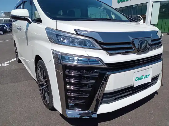 トヨタ ヴェルファイア Z Gエディション 福井県 2019(令1)年 3万km ホワイトパールクリスタルシャイン 純正9型ナビ/CD DVD Bluetooth　フルセグ　AM　FM/両側パワースライドドア/レーダークルーズコントロール/トヨタセーフティセンス/プリクラッシュセーフティシステム/レーンキープアシスト/コーナーセンサー/バックカメラ/ビルトインETC2.0/純正ドライブレコーダー/1.2列目シートヒーター/1.2列目シートベンチレーション/LEDオートライト/社外20インチAW