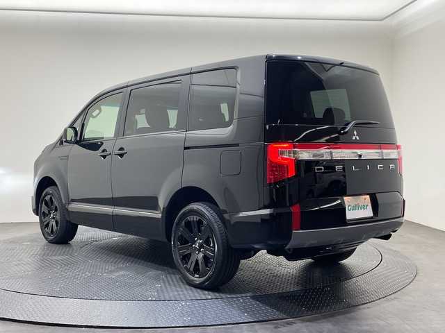 三菱 デリカＤ：５ シャモニー 愛媛県 2025(令7)年 0.1千km ブラックダイヤモンド アルパイン11インチナビ/Bluetooth/フルセグ/レーダークルーズコントロール/バックカメラ/両側電動スライドドア/衝突被害軽減ブレーキ/レーンキープアシスト/ダウンヒルアシストコントロール/ブラインドスポットモニター/電動リアゲート/LEDヘッドライト/オートマチックハイビーム/オートライト/シートヒーター/プッシュスタート/スペアキー