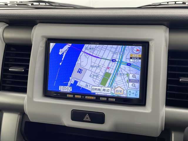スズキ ハスラー X 宮崎県 2014(平26)年 6.8万km フェニックスレッドパール/ブルーイッシュブラックパール ツートンカラー/レーダーブレーキサポート/社外7インチSDナビ/ワンセグTV/シートヒーター/キセノンヘッドライト/純正15インチAW/アイドリングストップ/保証書