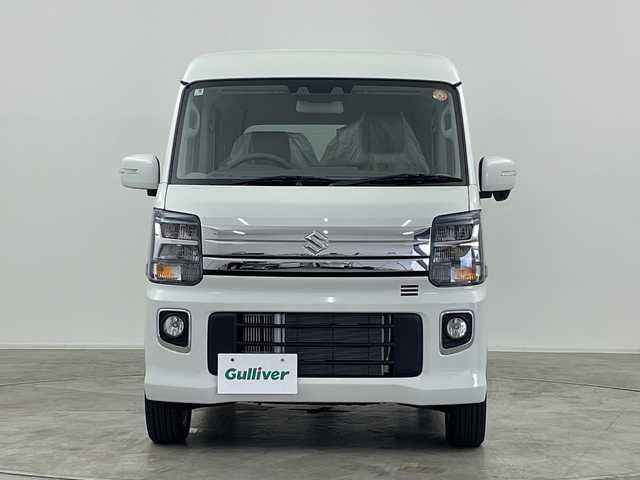 スズキ エブリィ ワゴン PZターボ スペシャル ハイルーフ 群馬県 2025(令7)年 0.1千km パールホワイト 届出済未使用車　１８Km/衝突被害軽減ブレーキ/レーンアシスト/純正７インチディスプレイオーディオ/Bluetooth/AppleCarPlay/AndroidAuto/バックカメラ/両側パワースライドドア/オートステップ/リアコーナーセンサー/運転席シートヒーター/アイドリングストップ/ステアリングリモコン/オートライト/オートハイビーム/LEDヘッドライト/ハロゲンフォグ/ヘッドライトレベライザー/電動格納ミラー/ウィンカーミラー/純正AW/革巻きステアリング/プッシュスタート/スマートキー