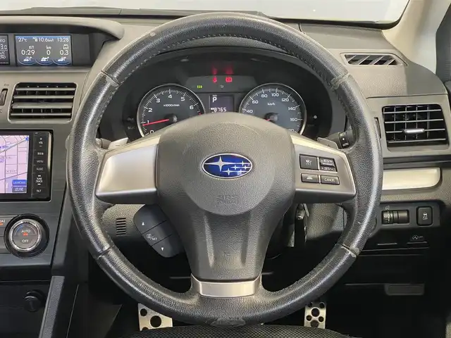 スバル インプレッサ ＸＶ 2．0i－L アイサイト 岩手県 2014(平26)年 7.3万km デザートカーキ 純正ナビ/フルセグＴＶ/Bluetooth/CD/DVD/アイサイト/・全車速追従機能付クルーズコントロール/・プリクラッシュブレーキ/・AT誤発進抑制制御/・車線逸脱警報/・ふらつき警報/・先行車発進お知らせ/前後ドライブレコーダー/バックカメラ/前席パワーシート/オートライト/スタッドレスタイヤ×4/ETC/純正17インチAW/純正フロアマット/スペアキー