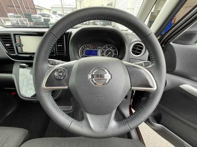 日産 デイズ ルークス ハイウェイスターX Gパッケージ 岩手県 2016(平28)年 9.1万km モカブラウンP 両側パワースライドドア/横滑り防止/純正SDナビ/WAC/アイドリングストップ/D席シートヒーター/バックカメラ/スマートキー/全方位カメラ/ABS