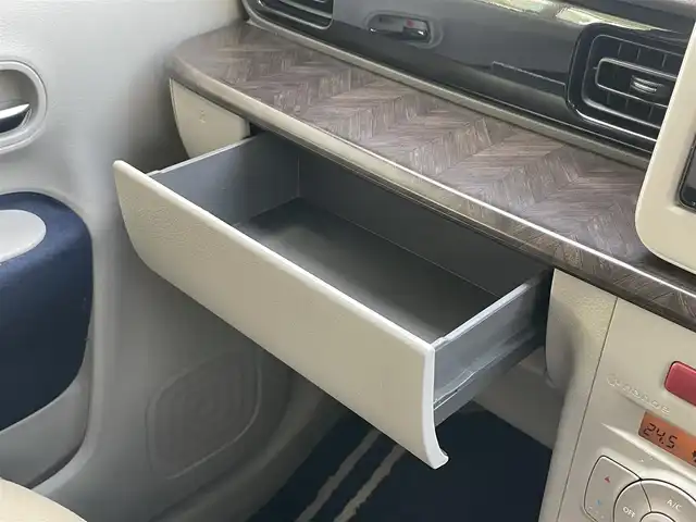 スズキ ラパン モード 静岡県 2021(令3)年 2.7万km ノクターンブルーパール/ホワイト 2トーンルーフ １オーナー/デュアルセンサーブレーキサポート　/社外ナビ　/地デジ　/全方位カメラ　/前席シートヒーター　/オートライト / 純正１４インチAW /デンカク  /ETC /スマートキー  /保証書　/取説