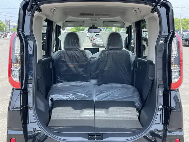 三菱 デリカミニ T プレミアム 道央・札幌 2025(令7)年 0.1万km未満 アメジストブラック ４WD/ワンオーナー/純正ディスプレイオーディオ/AM/FM/BT/MI-PILOT/衝突被害軽減ブレーキ/横滑り防止装置/レーダークルーズコントロール/ダウンヒルアシストコントロール/レーンキープアシスト/クリアランスソナー/マルチアラウンドモニター/デジタルインナーミラー/アイドリングストップ/両側パワースライドドア/前席シートヒーター/ハーフレザーシート/革巻きステアリング/ステアリングリモコン/パドルシフト/ハンドルヒーター/電動パーキング/オートブレーキホールド/プッシュスタート/スマートキー/LEDヘッドライト/オートライト/フォグランプ/ヘッドライトレベライザー/電動格納ミラー/ウィンカーミラー/スペアキー