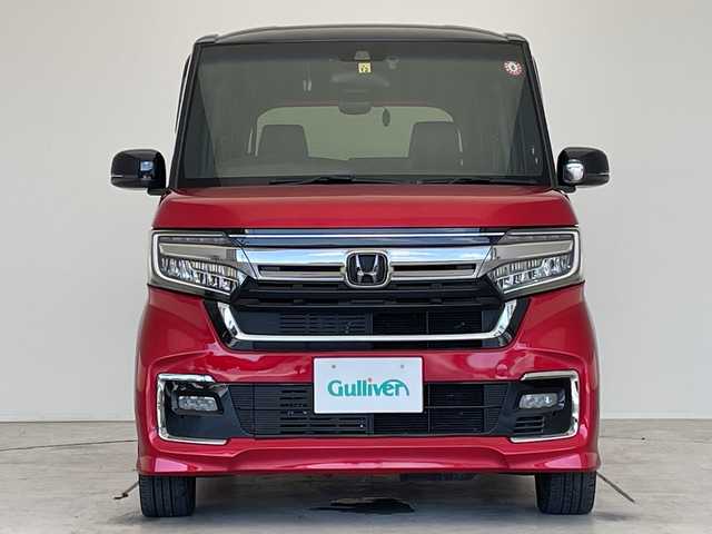 ホンダ Ｎ ＢＯＸ カスタム L ターボ 愛知県 2021(令3)年 4.1万km プレミアムクリスタルレッドM ホンダセンシング/純正8型ナビ/両側パワースライドドア/レーダークルーズコントロール/シートヒーター/バックカメラ/コーナーセンサー/純正アルミホイール/LEDヘッドライト/パドルシフト/レーンキープアシスト/オートライト/衝突軽減システム/フルセグ/CD DVD/Bluetooth/ドライブレコーダー/ETC/ステアリングスイッチ/スマートキー/プッシュスタート