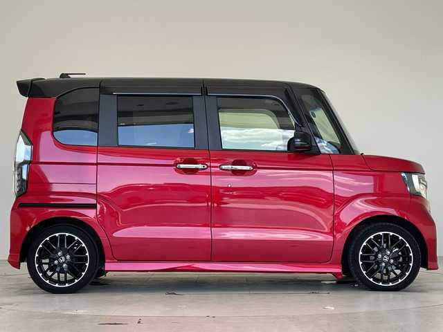 ホンダ Ｎ ＢＯＸ カスタム L ターボ 愛知県 2021(令3)年 4.1万km プレミアムクリスタルレッドM ホンダセンシング/純正8型ナビ/両側パワースライドドア/レーダークルーズコントロール/シートヒーター/バックカメラ/コーナーセンサー/純正アルミホイール/LEDヘッドライト/パドルシフト/レーンキープアシスト/オートライト/衝突軽減システム/フルセグ/CD DVD/Bluetooth/ドライブレコーダー/ETC/ステアリングスイッチ/スマートキー/プッシュスタート