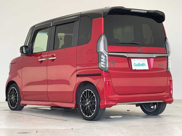 ホンダ Ｎ ＢＯＸ カスタム L ターボ 愛知県 2021(令3)年 4.1万km プレミアムクリスタルレッドM ホンダセンシング/純正8型ナビ/両側パワースライドドア/レーダークルーズコントロール/シートヒーター/バックカメラ/コーナーセンサー/純正アルミホイール/LEDヘッドライト/パドルシフト/レーンキープアシスト/オートライト/衝突軽減システム/フルセグ/CD DVD/Bluetooth/ドライブレコーダー/ETC/ステアリングスイッチ/スマートキー/プッシュスタート