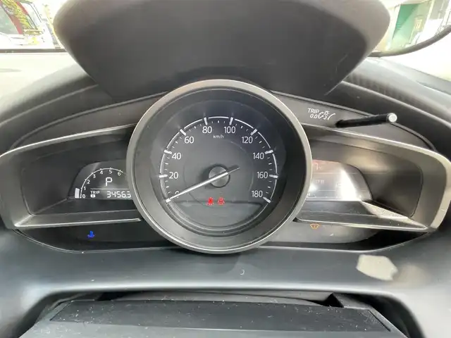 マツダ デミオ 13S 長野県 2017(平29)年 5.4万km ディープクリムゾンマイカ ４WD/スタッドレス積み込み/純正ナビ/・Bluetooth/TV/DVD/CD/AUX/社外ドライブレコーダー前方のみ/ETC/純正フロアマット/布系シート/冷房AC/純正15インチAW/HIDライト/衝突被害軽減システム/電格ミラー/W+サイドエアバッグ/ドアバイザー/スマートキー/取扱説明書