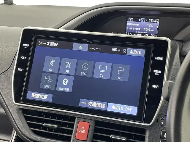 トヨタ ヴォクシー ハイブリッド ZS 煌Ⅲ 埼玉県 2021(令3)年 5.4万km ブラック 純正１０インチナビ　バックカメラ　ビルトインＥＴＣ２．０　前後ドライブレコーダー　三眼ＬＥＤ　セーフティセンス　クルーズコントロール　シートヒーター　純正アルミホイール　オートハイビーム　地デジＴＶ