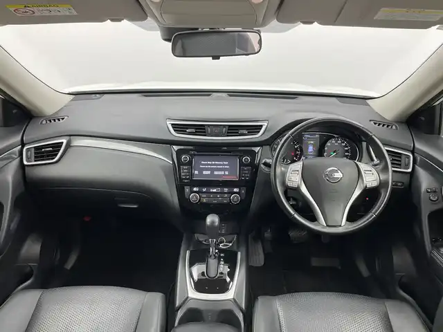 日産 エクストレイル 20X エマージェンシーブレーキ 群馬県 2017(平29)年 7.6万km ブリリアントホワイトパール 純正ナビ　全周囲カメラ　衝突被害軽減ブレーキ　前席シートヒーター　クリアランスソナー　ダウンヒルアシスト　ＢＳＭ　クルーズコントロール　レーンキープアシスト　ドラレコ　ビルトインＥＴＣ　ＬＥＤ　禁煙車